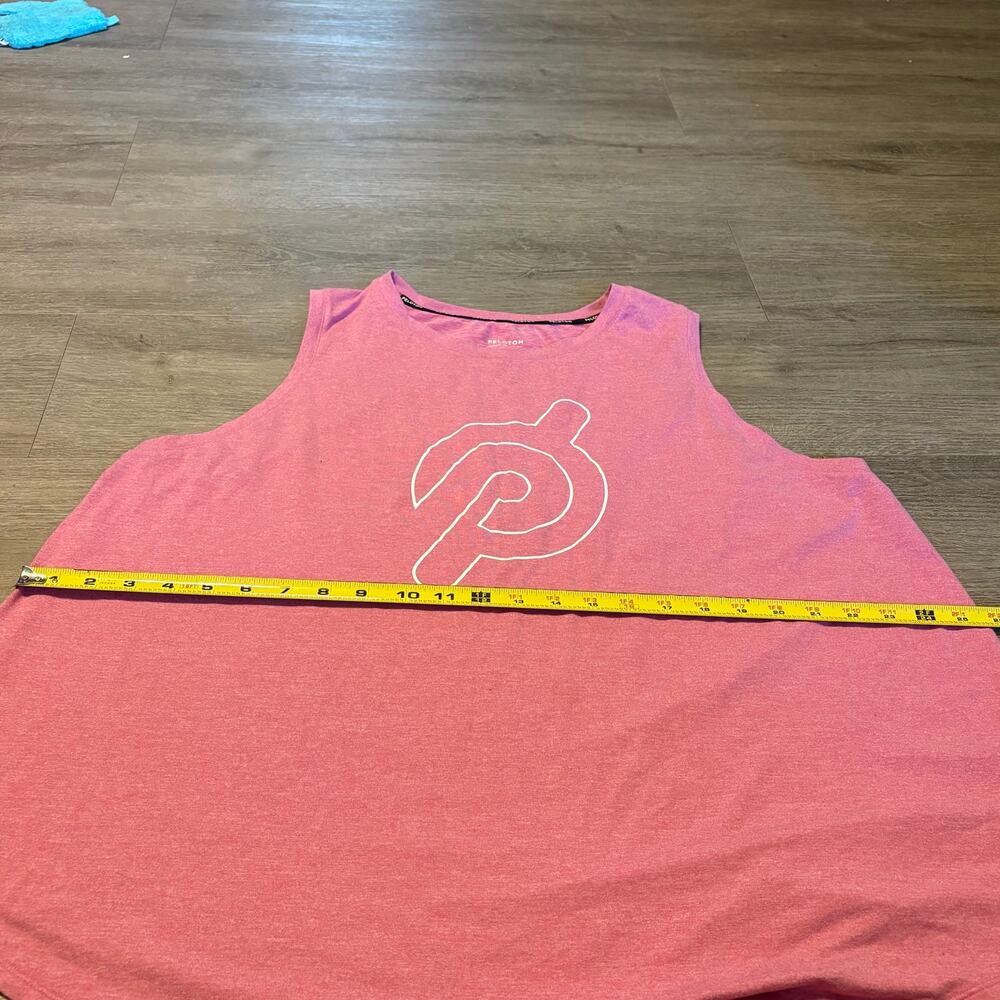 Peloton Muscle Tank Womens 1X Pink Together We Go Far Workout Top Sleeveless - Picture 7 of 10